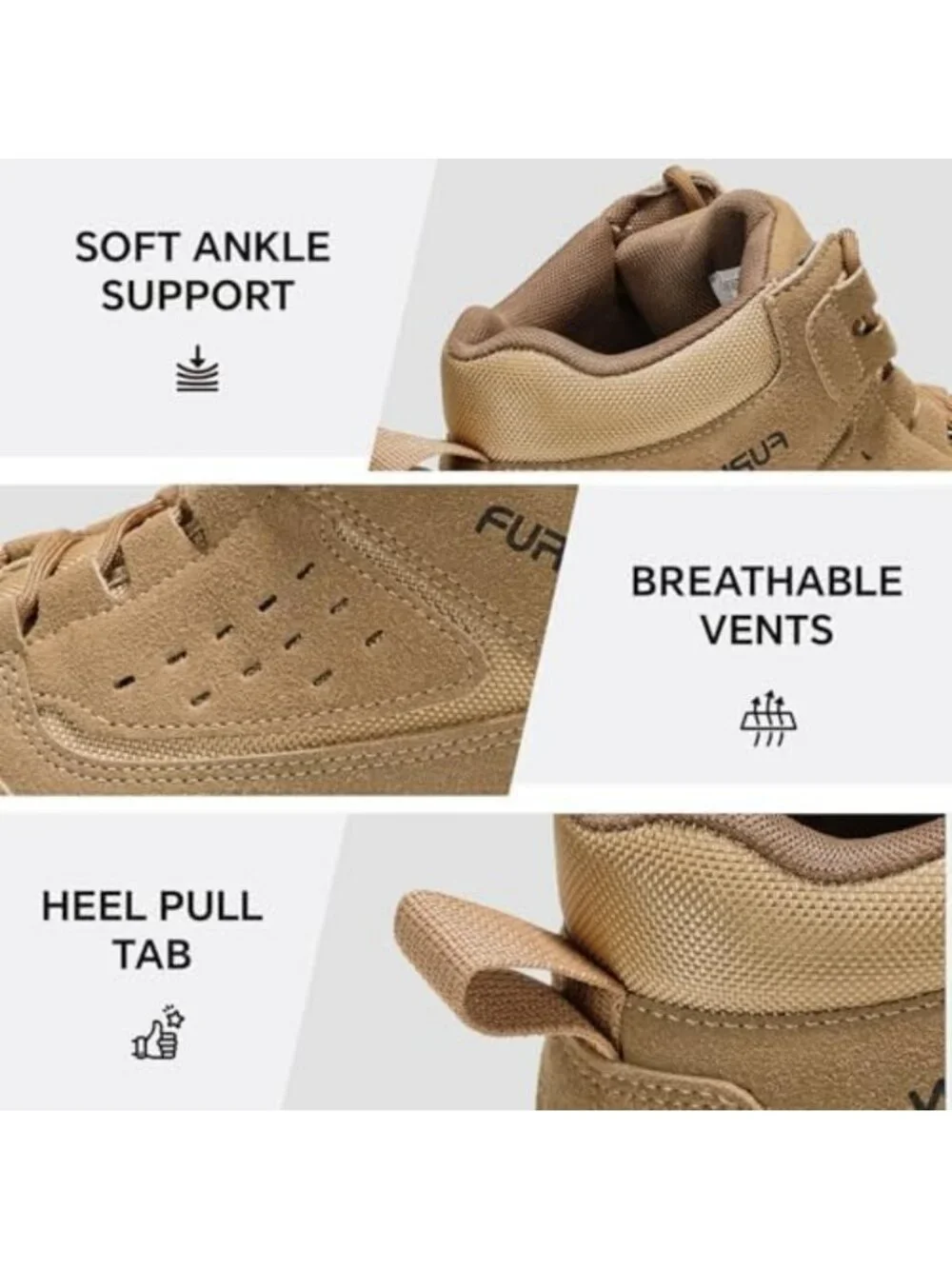 Lightweight Tactical Boots for Men & Women | Outdoor Hiking & Camping Shoes